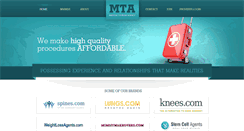 Desktop Screenshot of medicaltourismagency.com